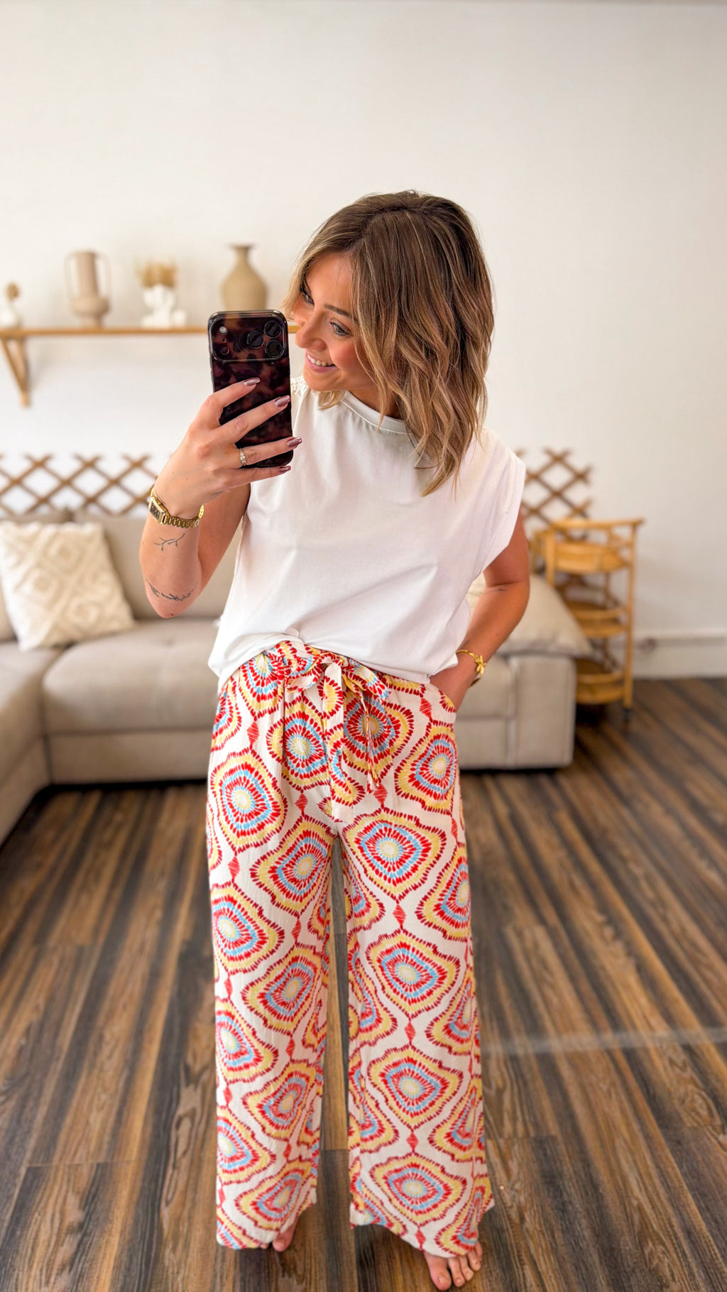 PANTALON COLORÉ