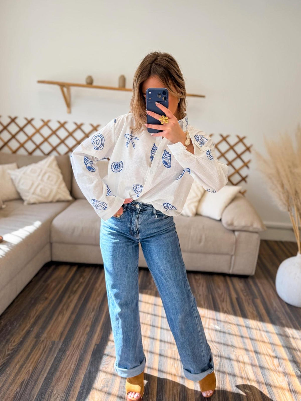 CHEMISE COQUILLAGE