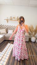 ROBE LONGUE FLEURIE