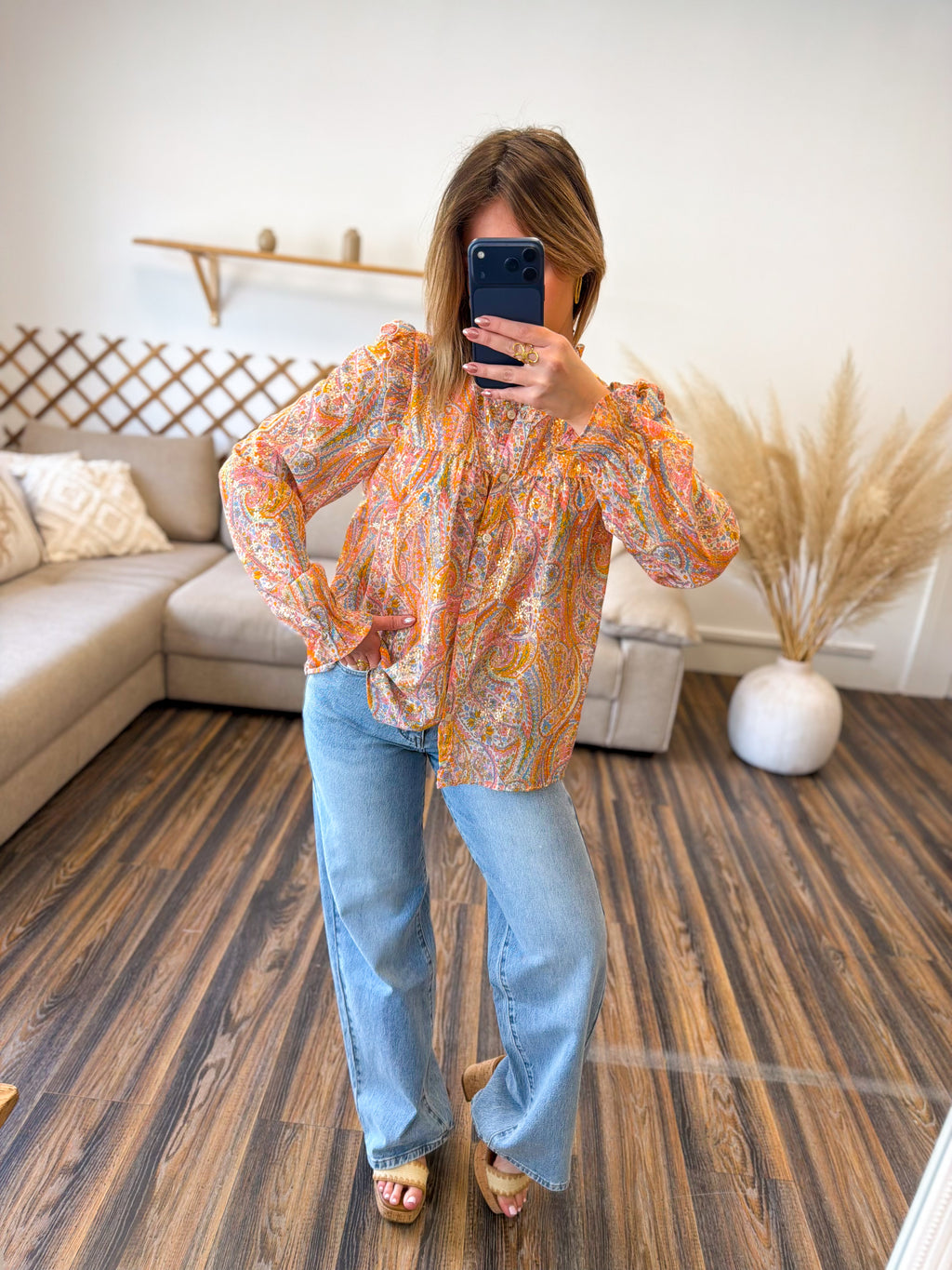 BLOUSE COLORÉE
