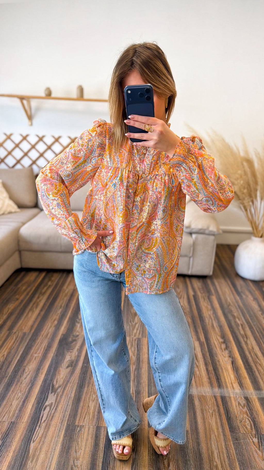 BLOUSE COLORÉE