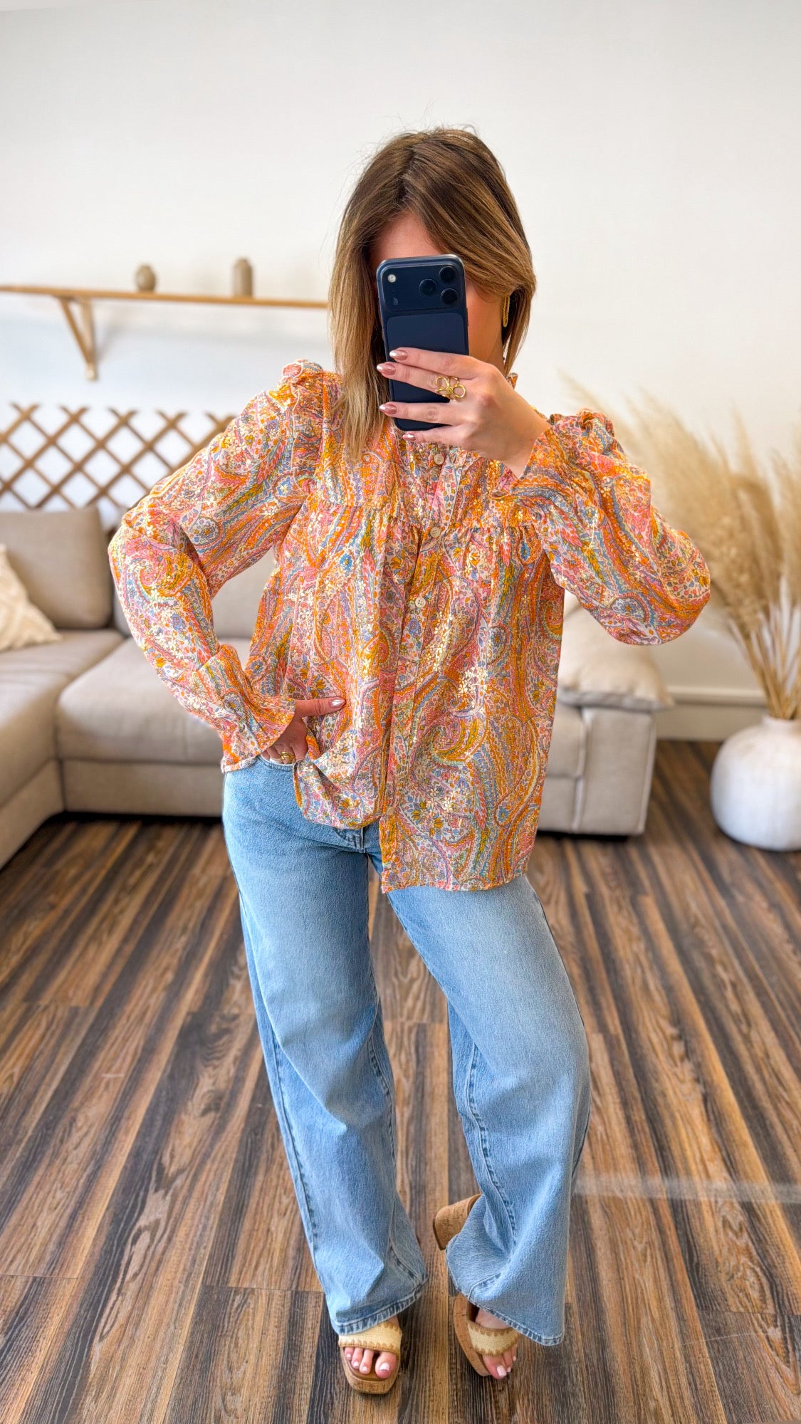 BLOUSE COLORÉE