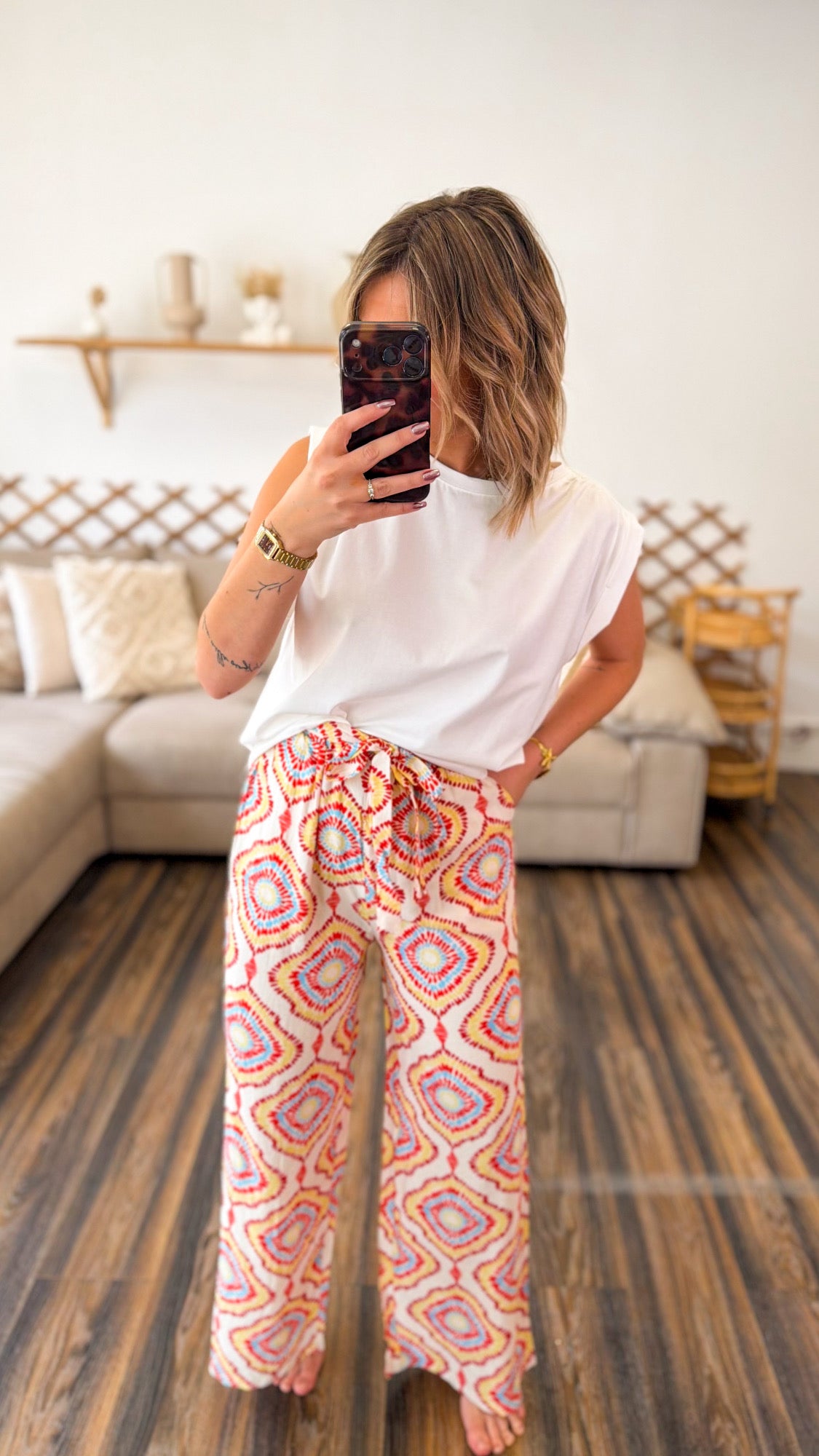 PANTALON COLORÉ