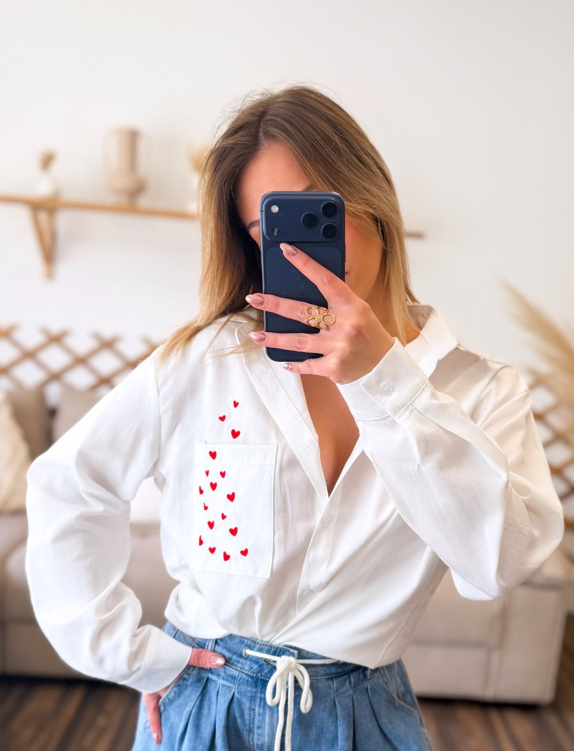 CHEMISE COEUR