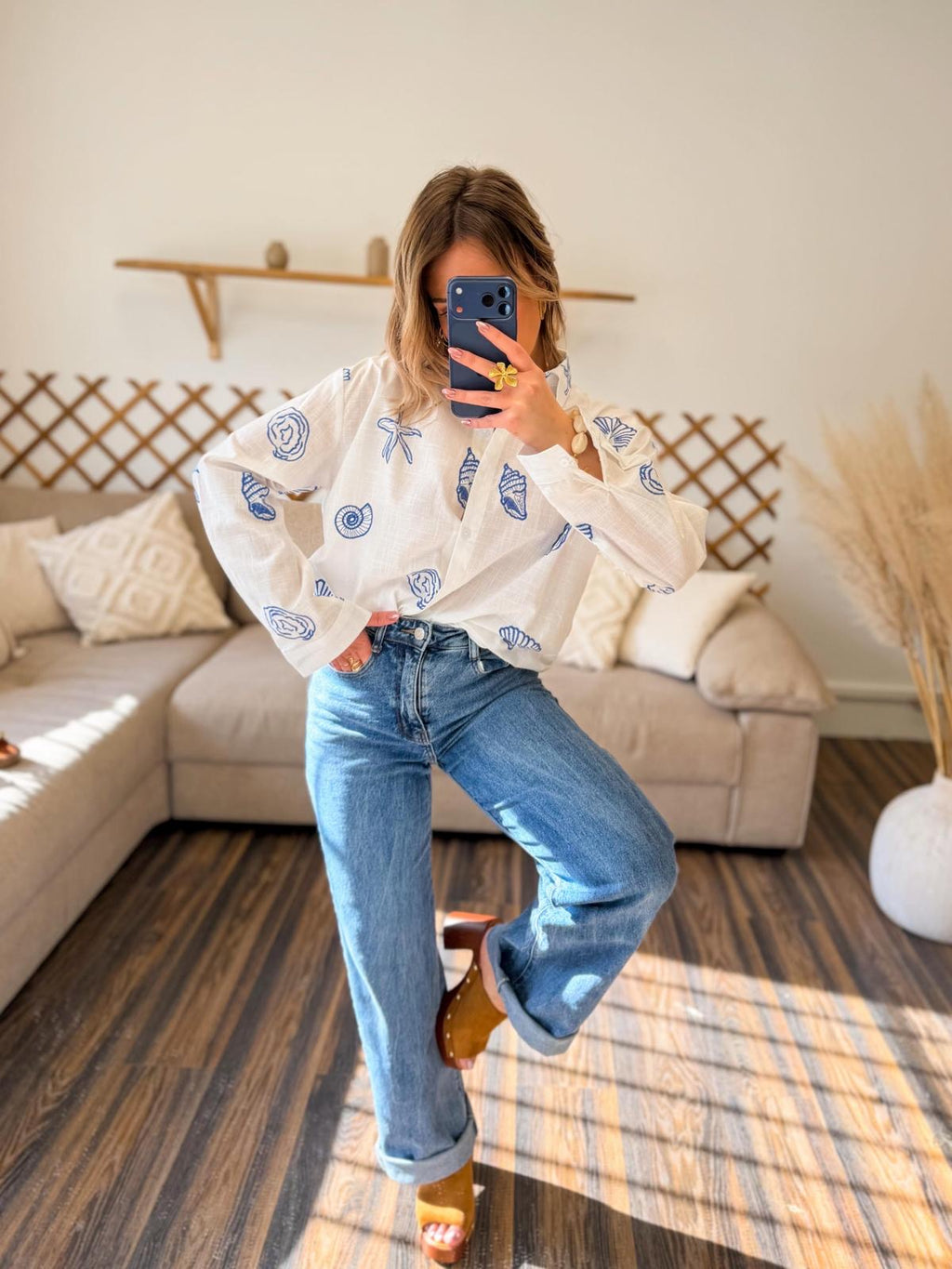 CHEMISE COQUILLAGE