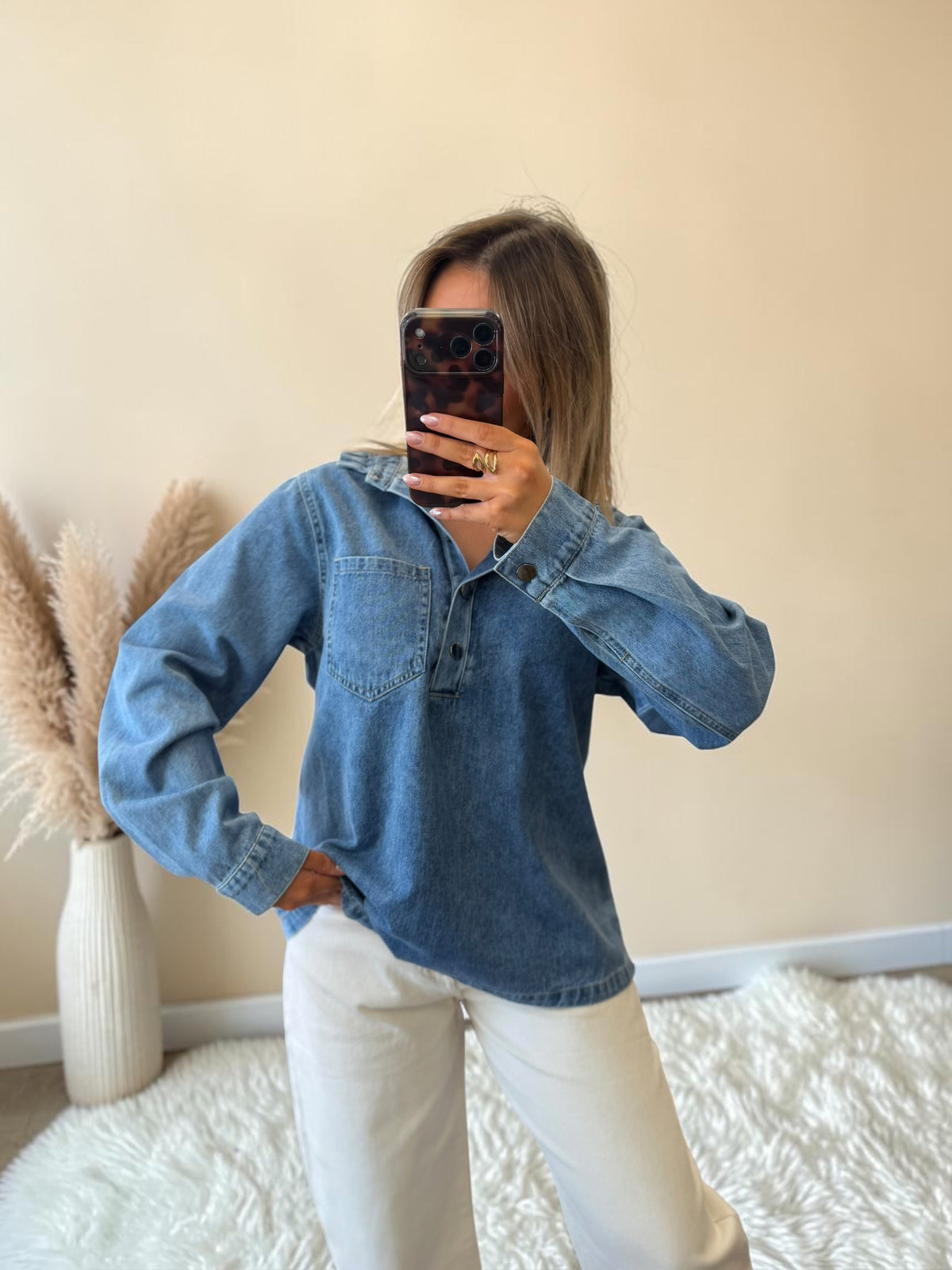 BLOUSE EN JEAN BRITANY
