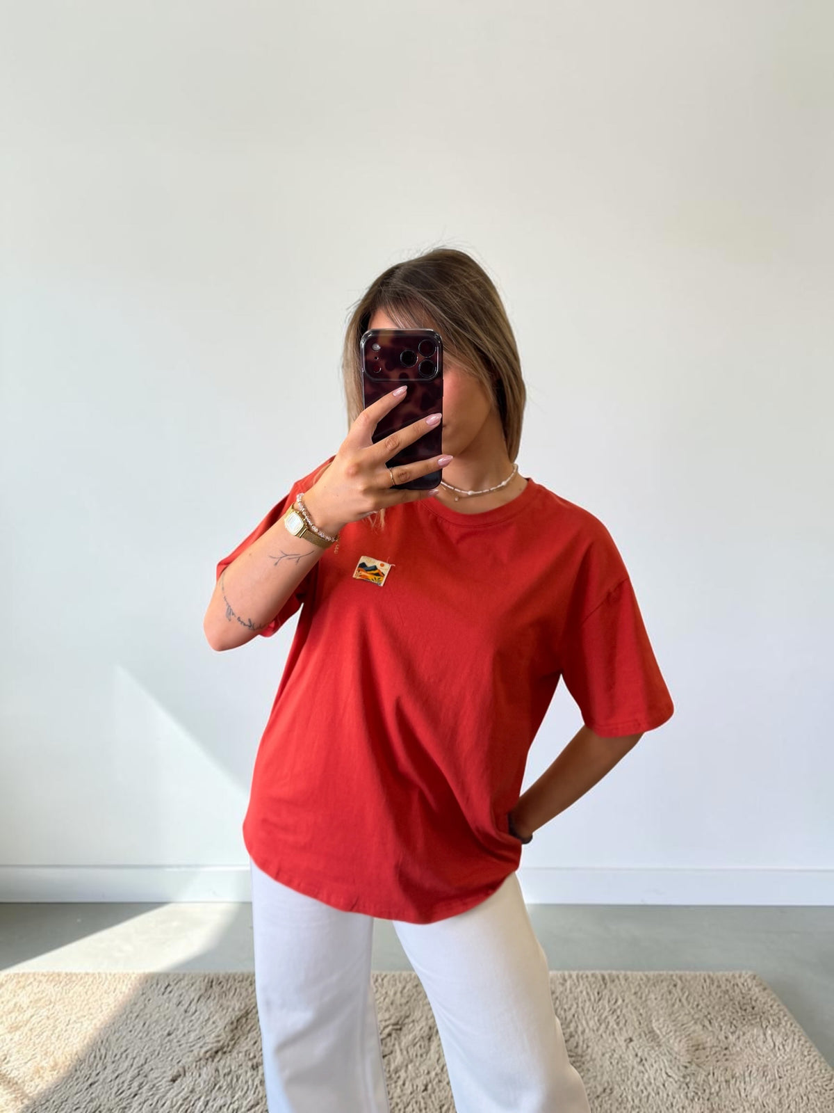 T-SHIRT TERRACOTTA THAIS