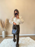 BLOUSE À DENTELLE BERTILLE