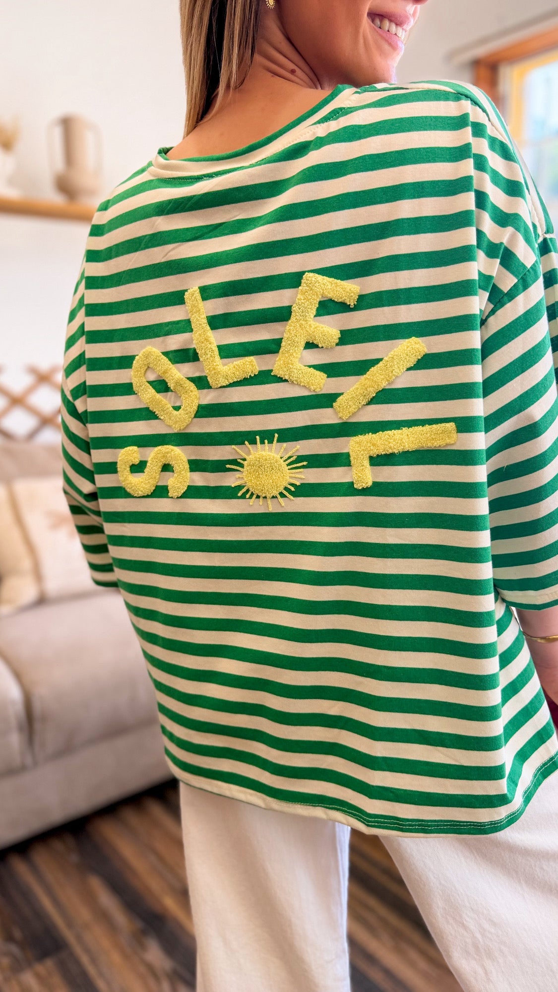 T-SHIRT SOLEIL VERT