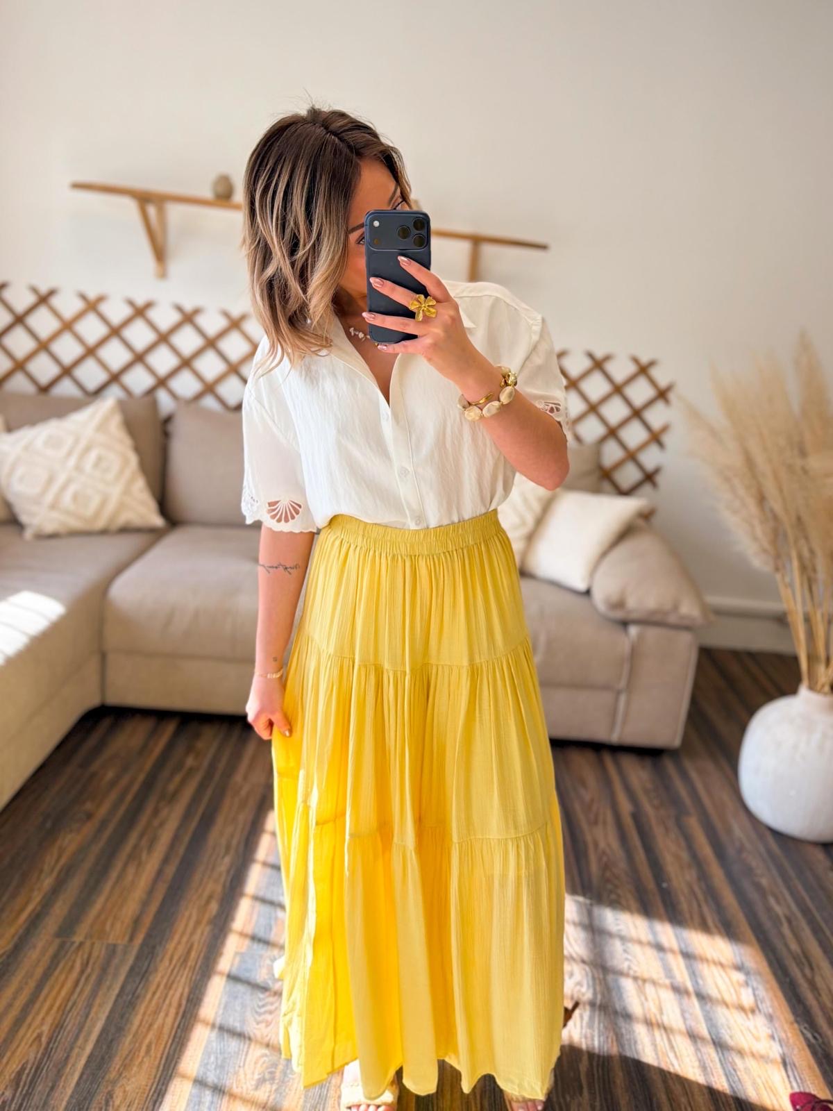JUPE JAUNE