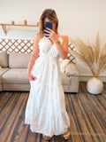ROBE BLANCHE BRODÉE