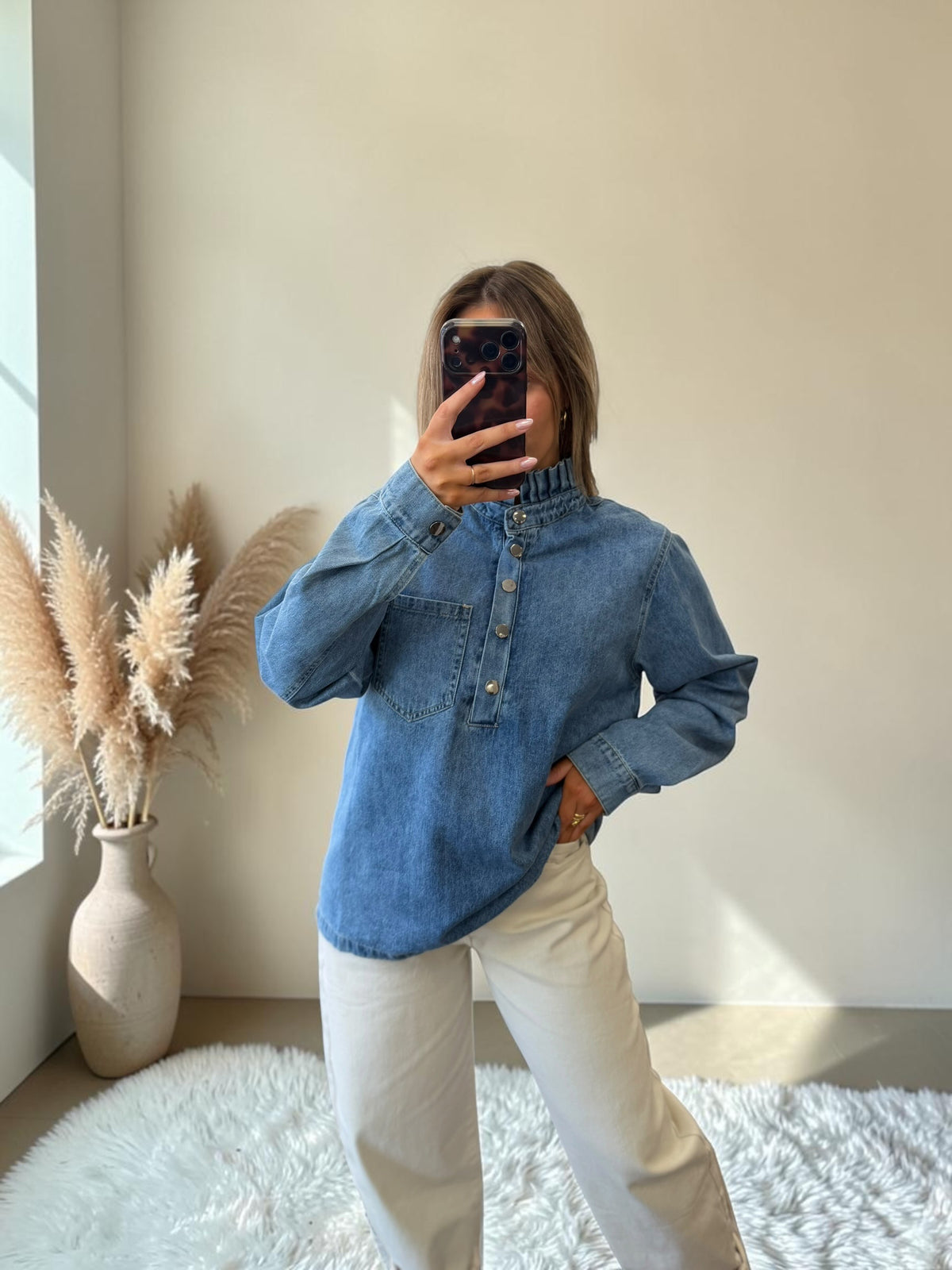 BLOUSE EN JEAN BRITANY