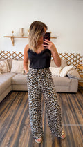 PANTALON LÉOPARD