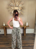 PANTALON AMPLE KAKI