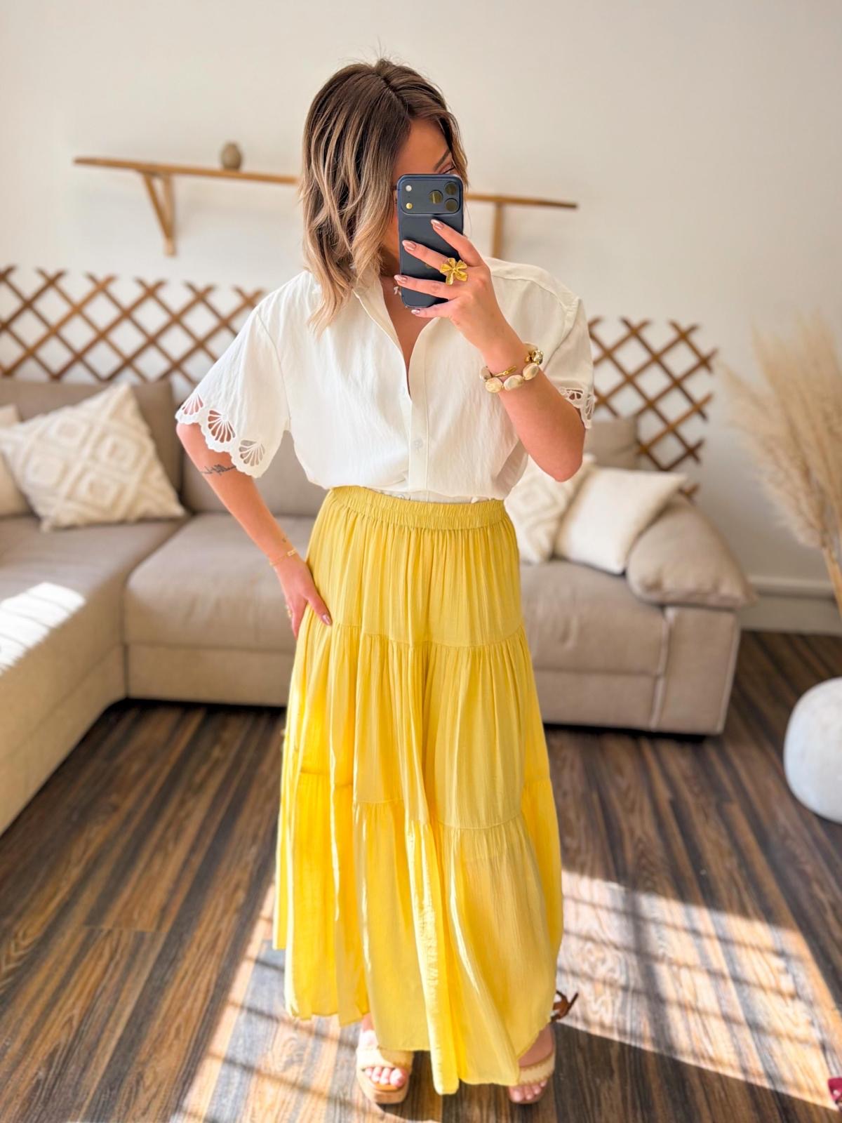 JUPE JAUNE