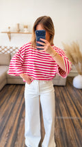 T-SHIRT SOLEIL ROSE
