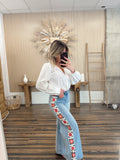 CHEMISE BLANCHE BRODÉE