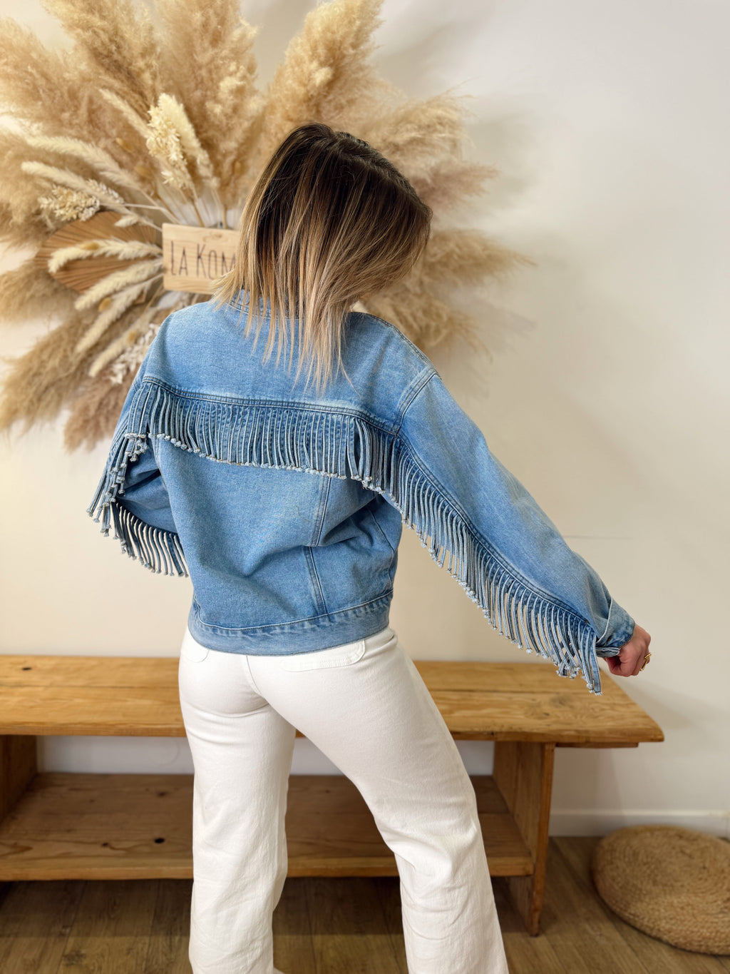 VESTE JEAN FRANGES