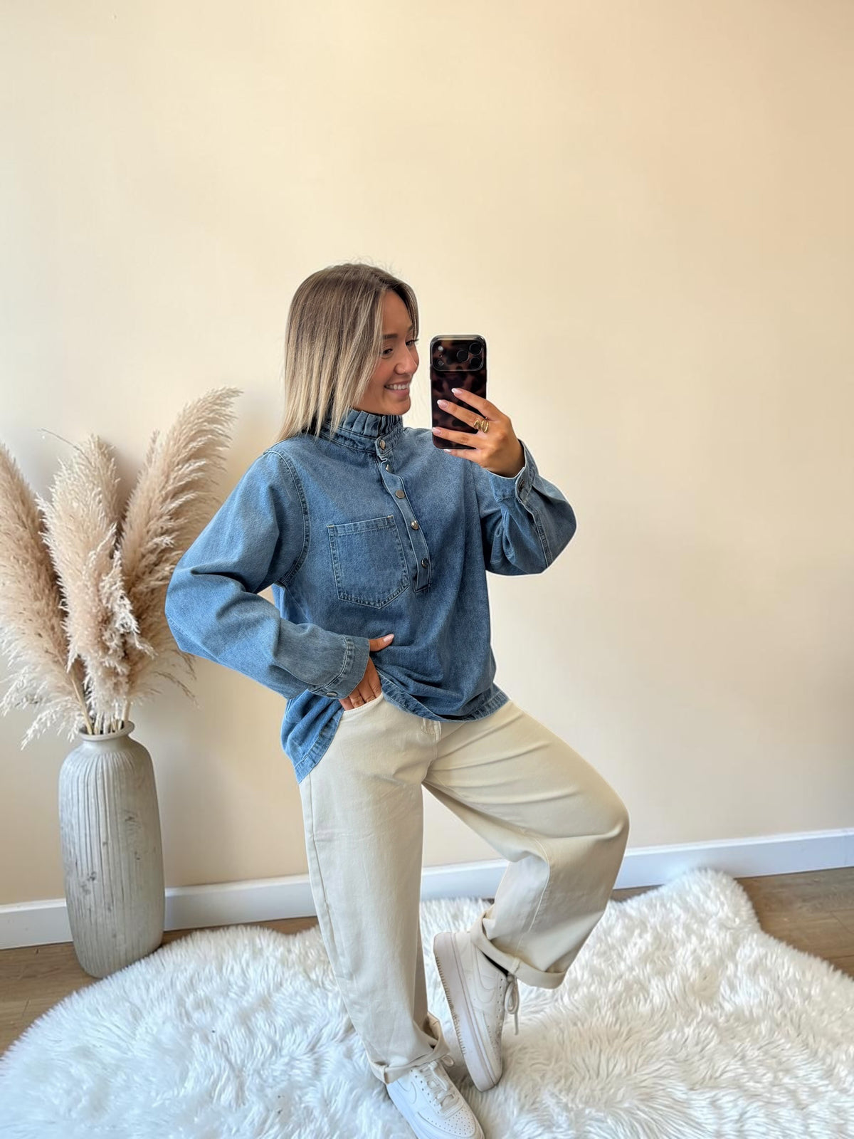 BLOUSE EN JEAN BRITANY