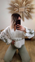 BLOUSE BRODÉE