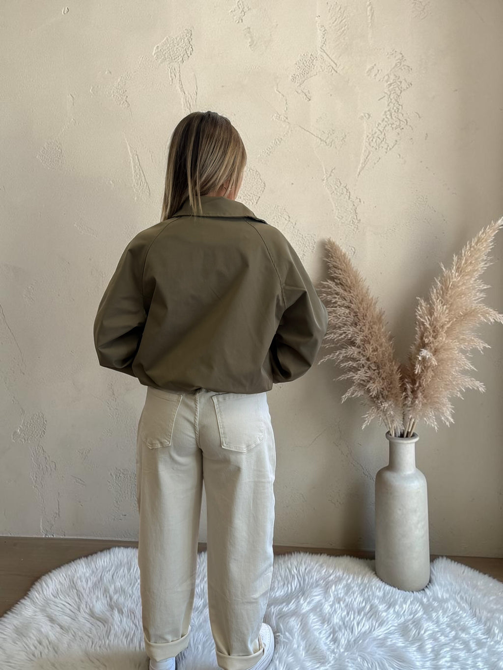 VESTE KAKI VIRGINIE