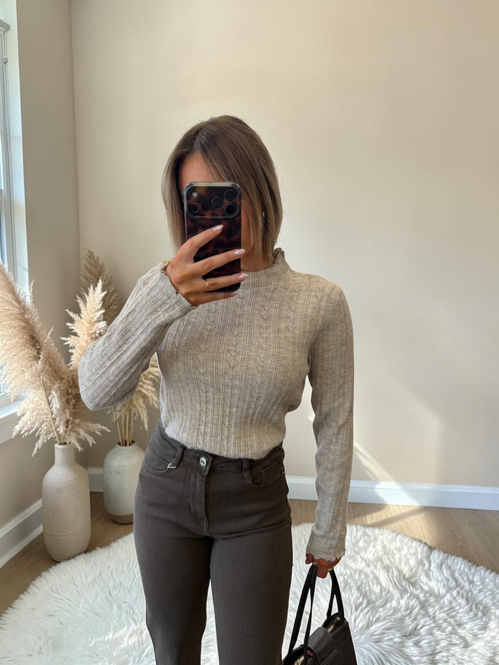 SOUS PULL BEIGE PAULINA