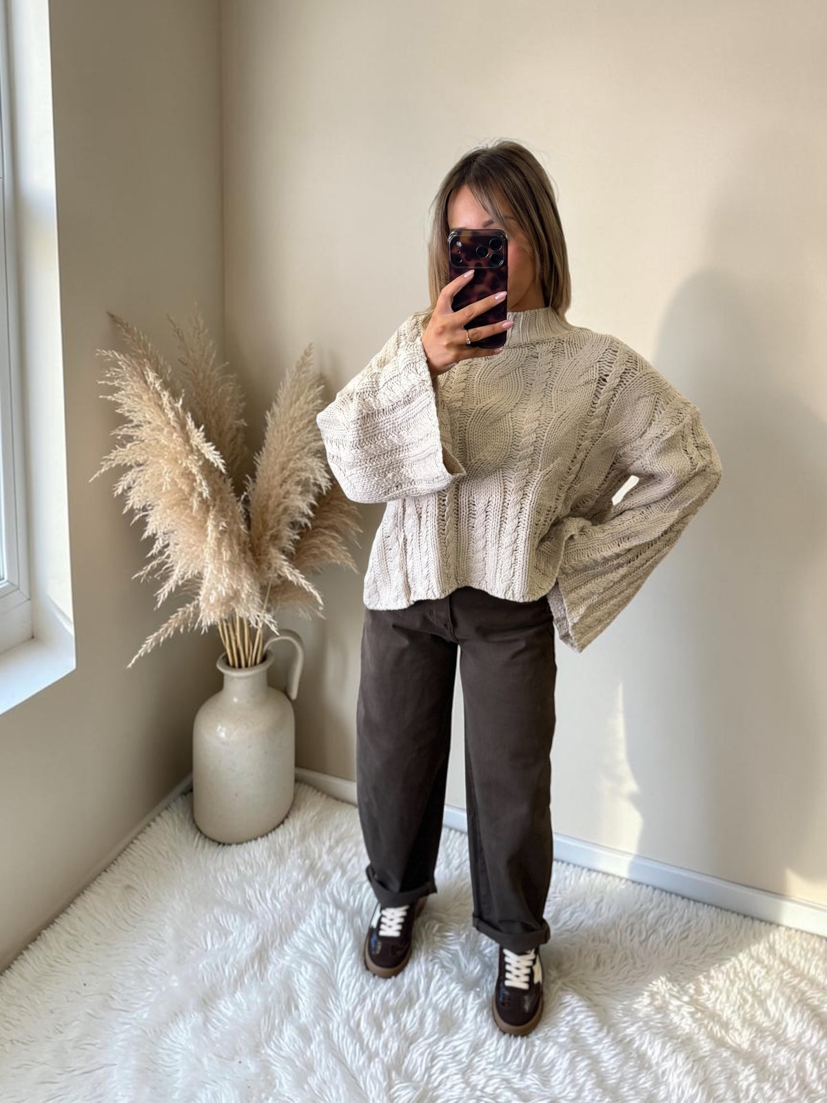 PULL BEIGE PETRONIE