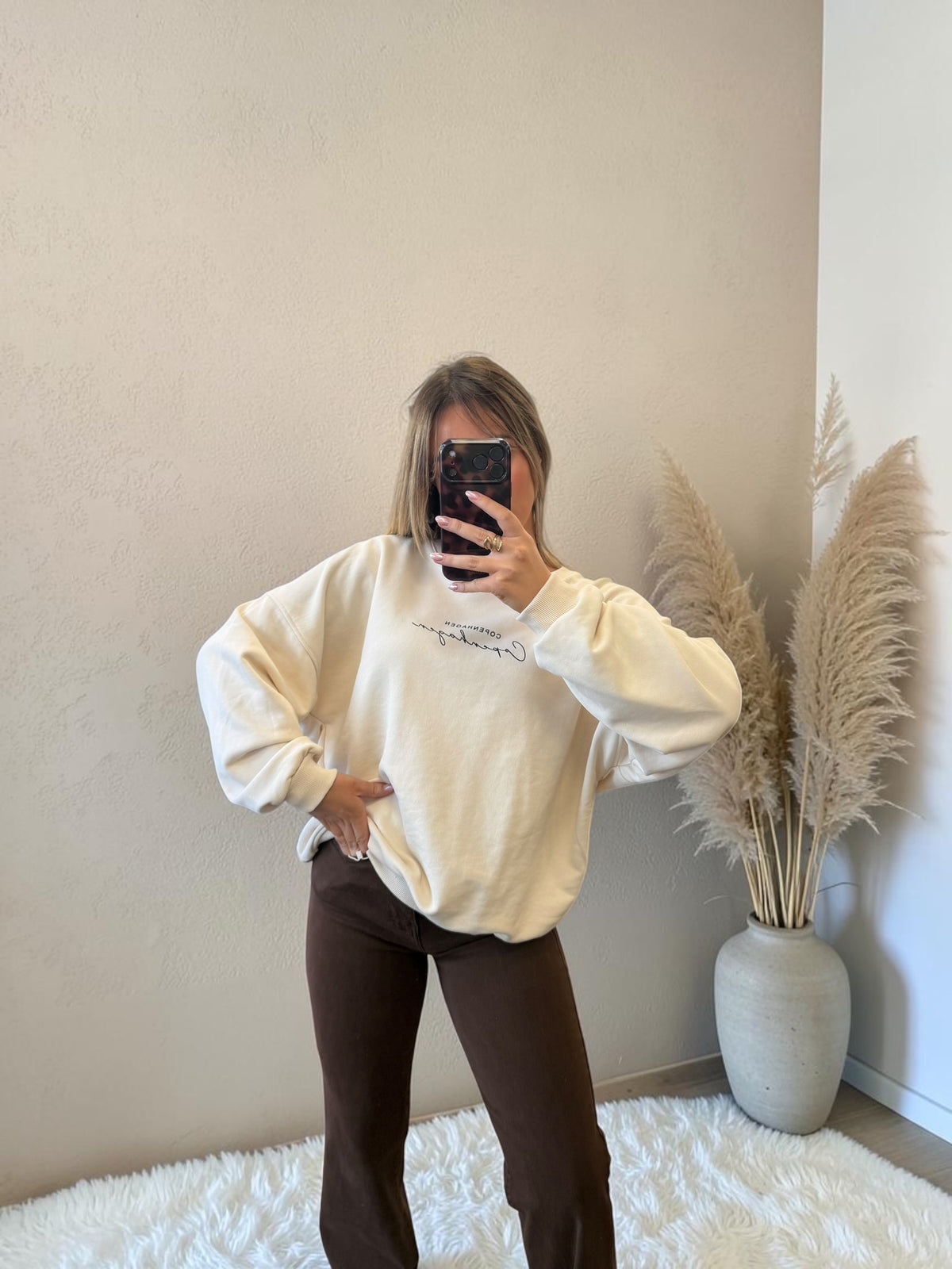 PULL POUPÉE BEIGE