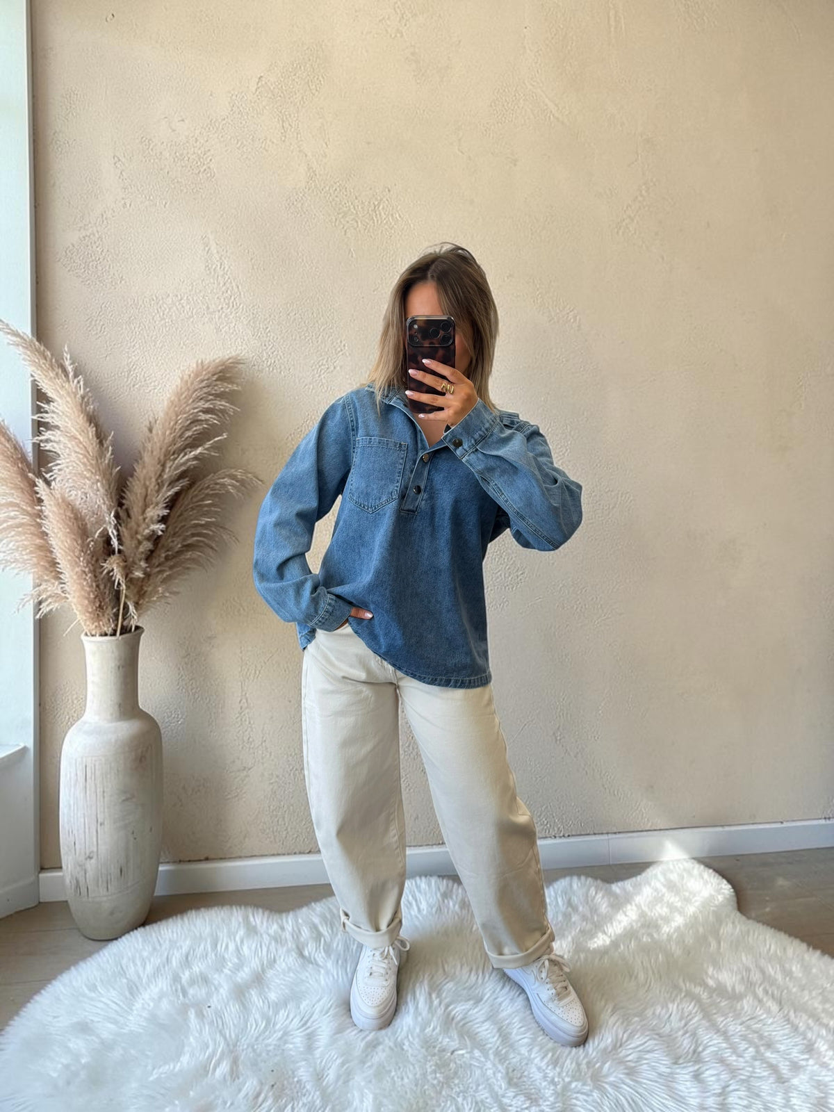 BLOUSE EN JEAN BRITANY