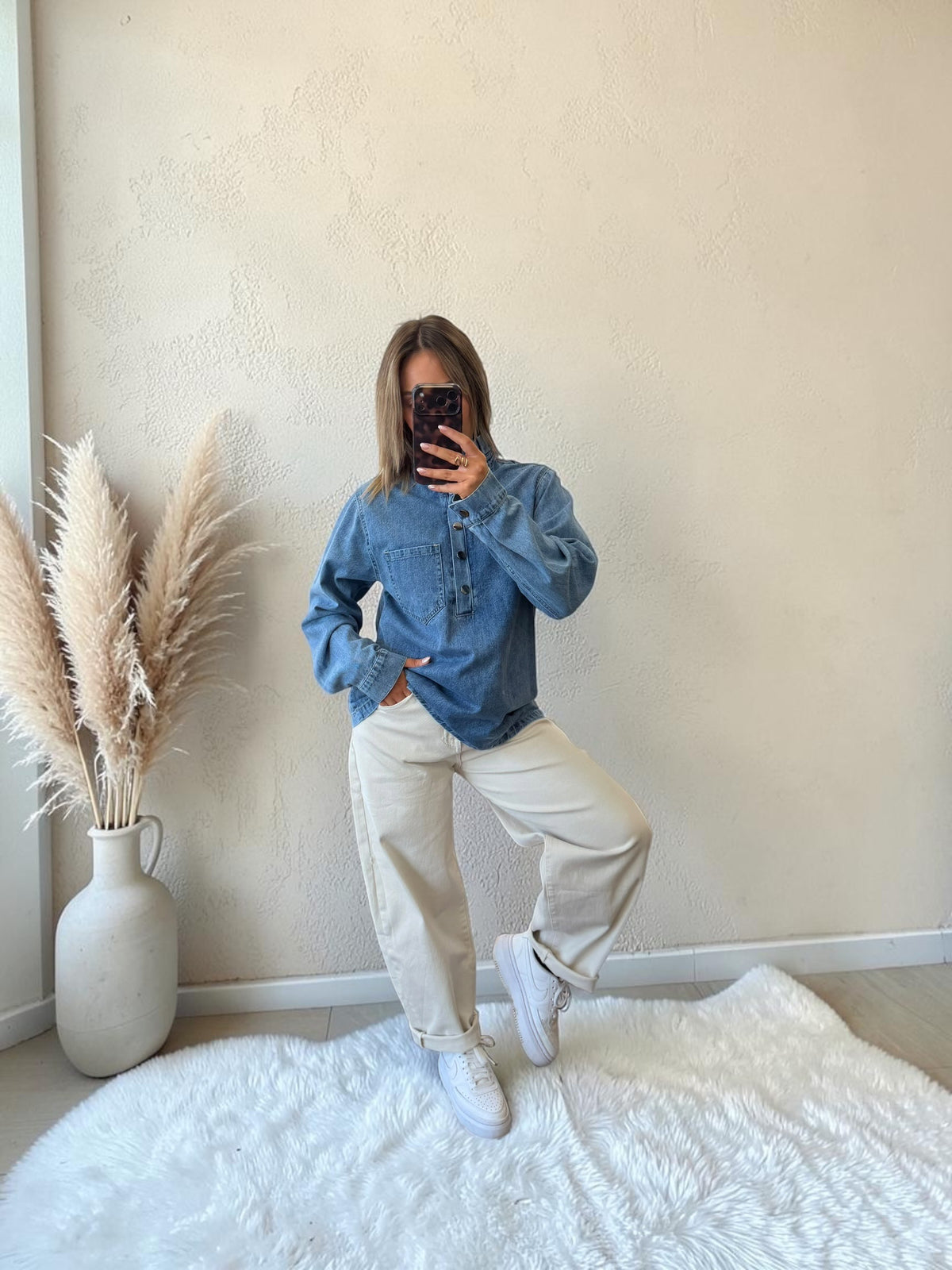 BLOUSE EN JEAN BRITANY