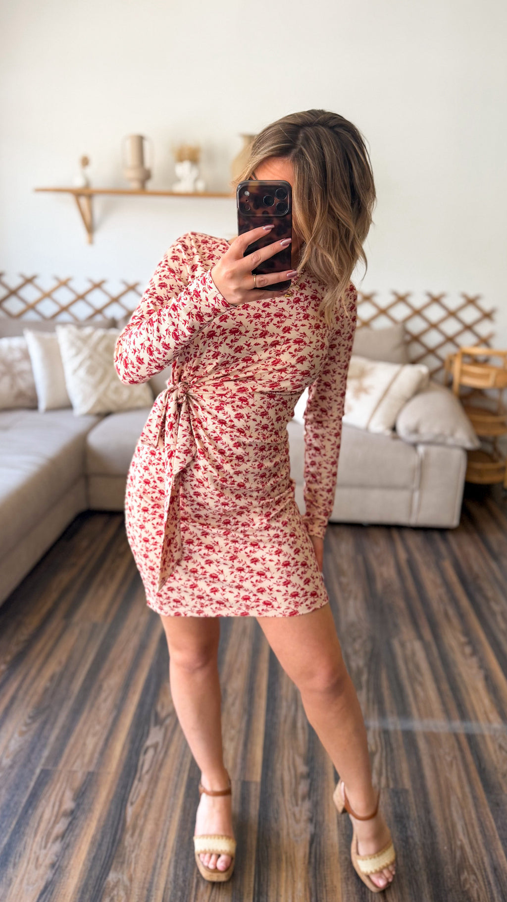 ROBE FLEURIE MOULANTE