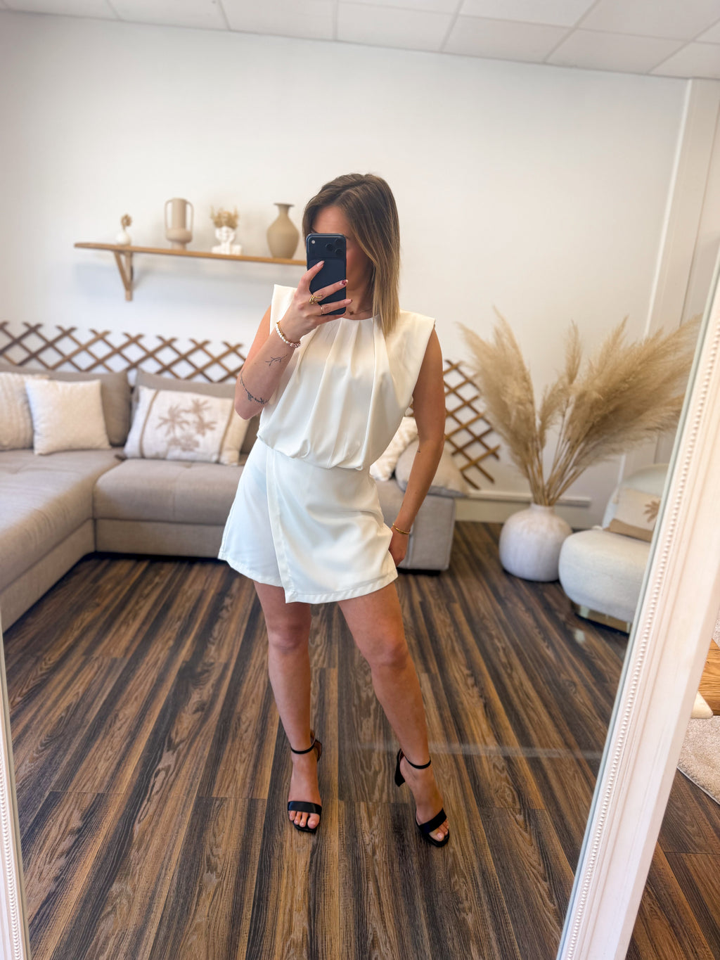 COMBISHORT BLANC