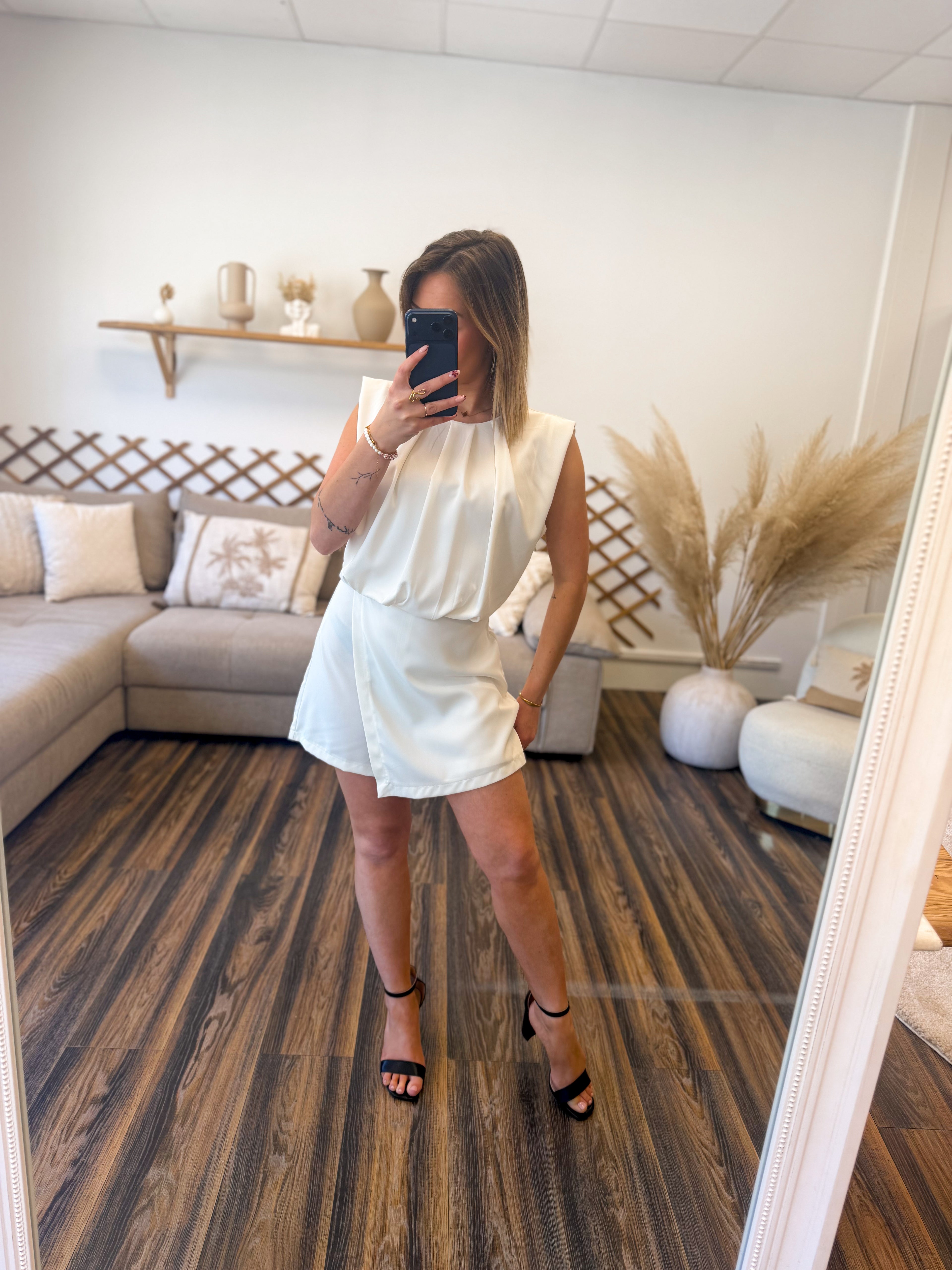COMBISHORT BLANC