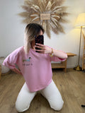 T-SHIRT JE T’AIME PARIS ROSE