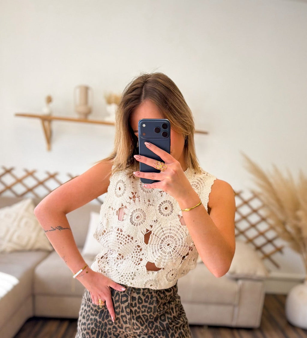 TOP EN CROCHET
