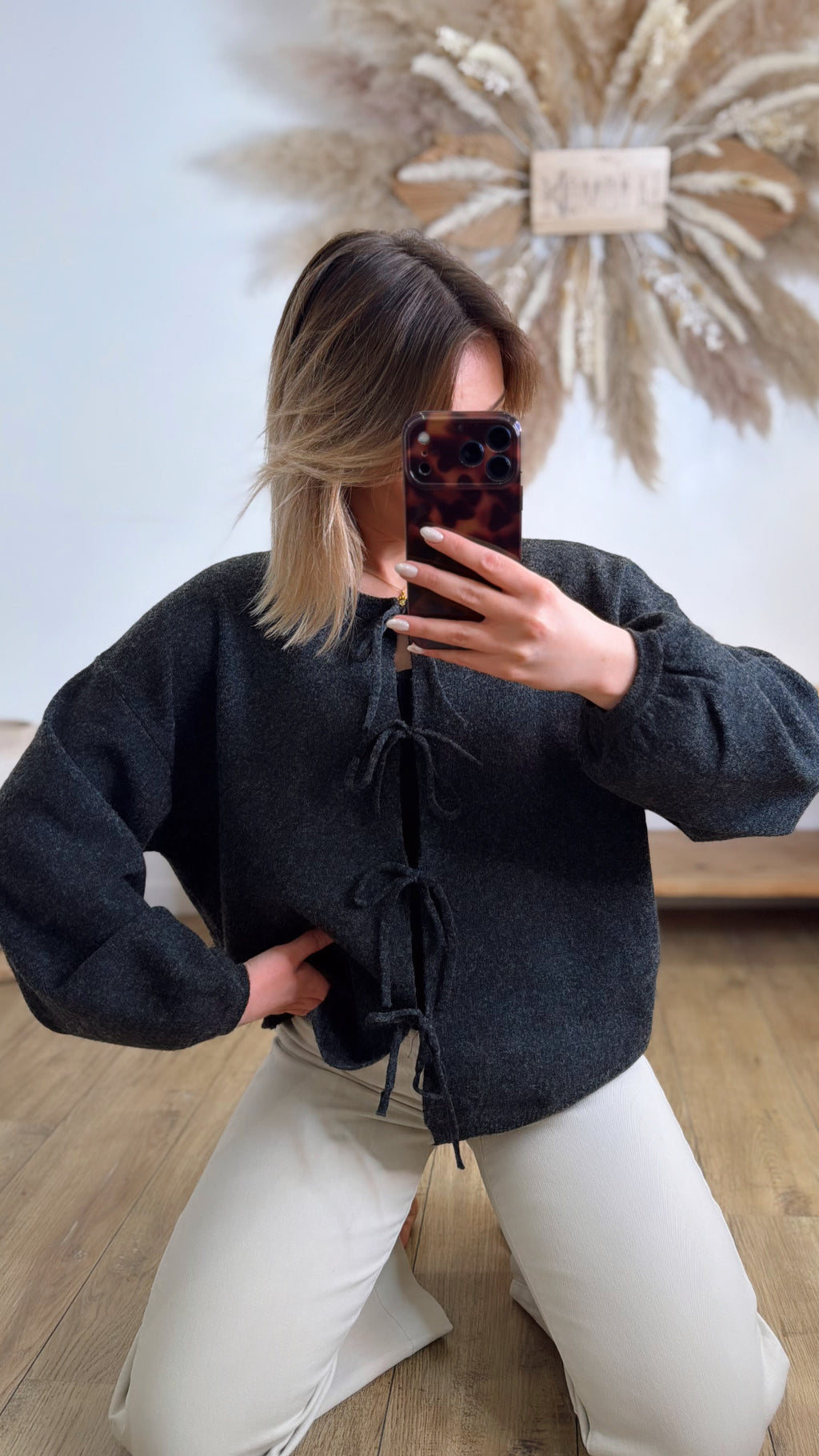 TOP MANON GRIS