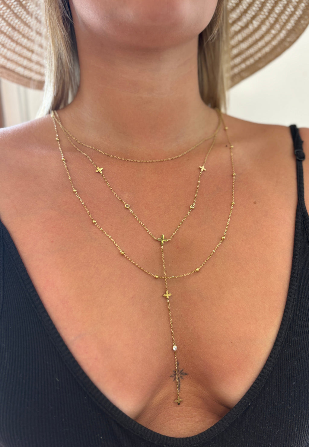 COLLIER ROSE