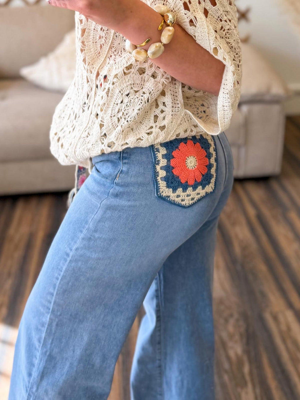 JEAN BRODEE WIDE LEG