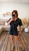 COMBISHORT JEAN NOIR