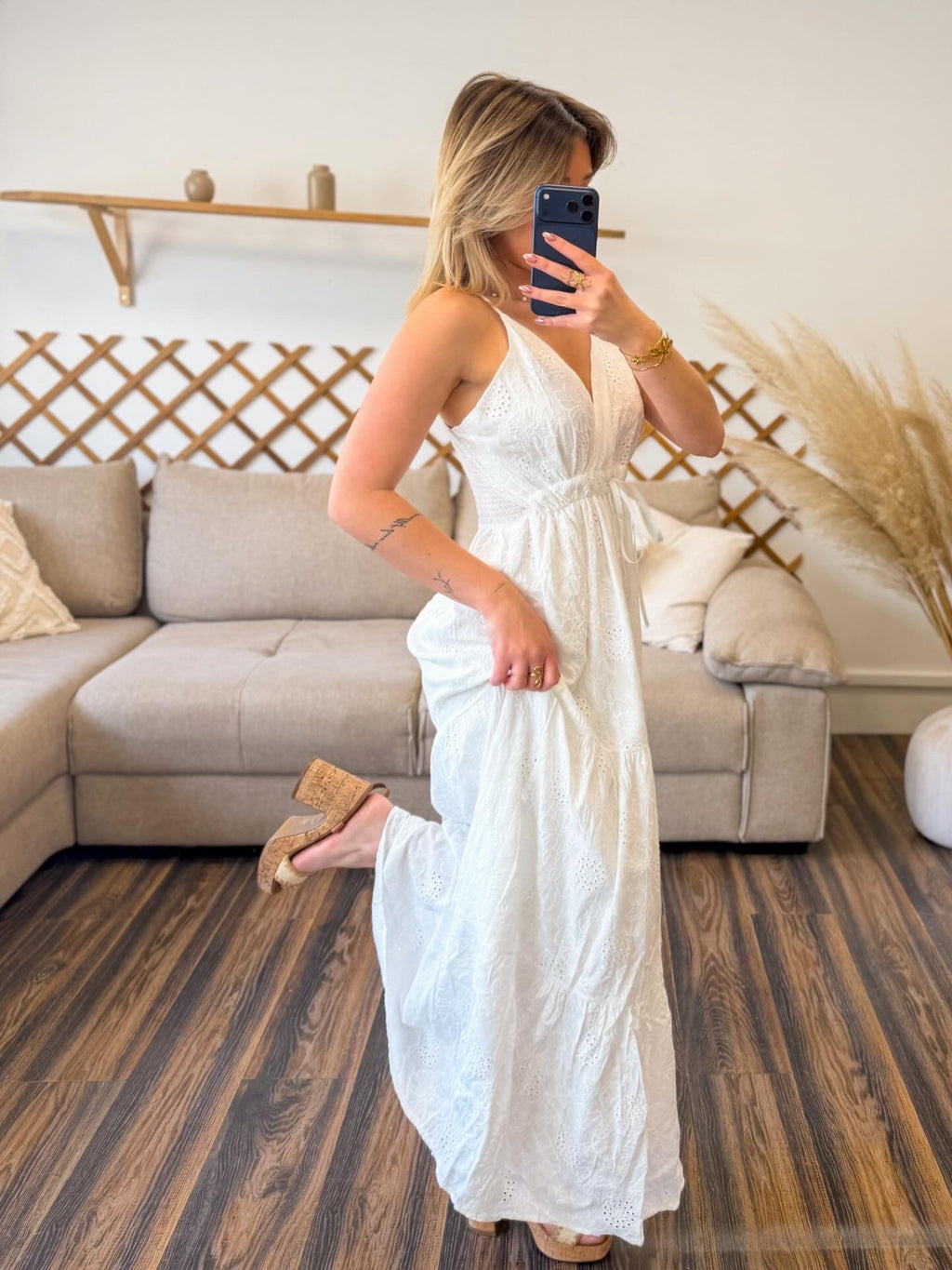 ROBE BLANCHE