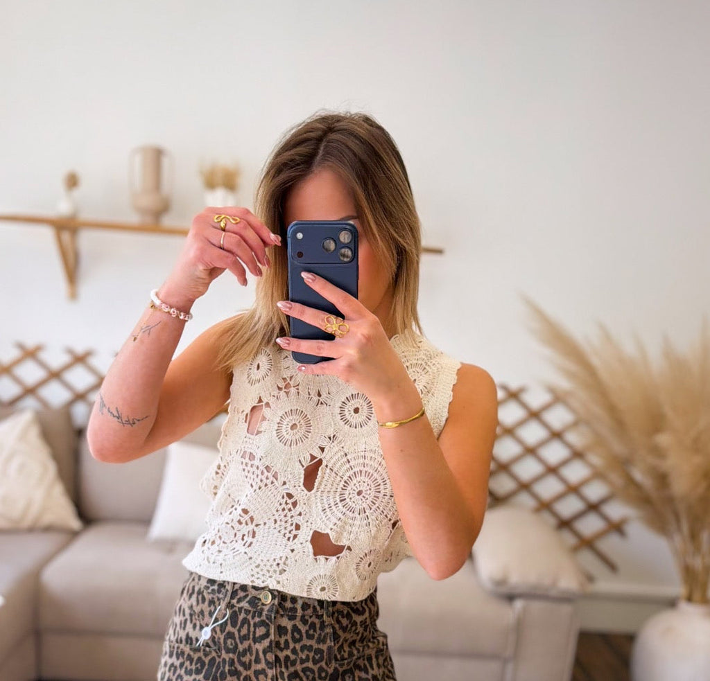 TOP EN CROCHET