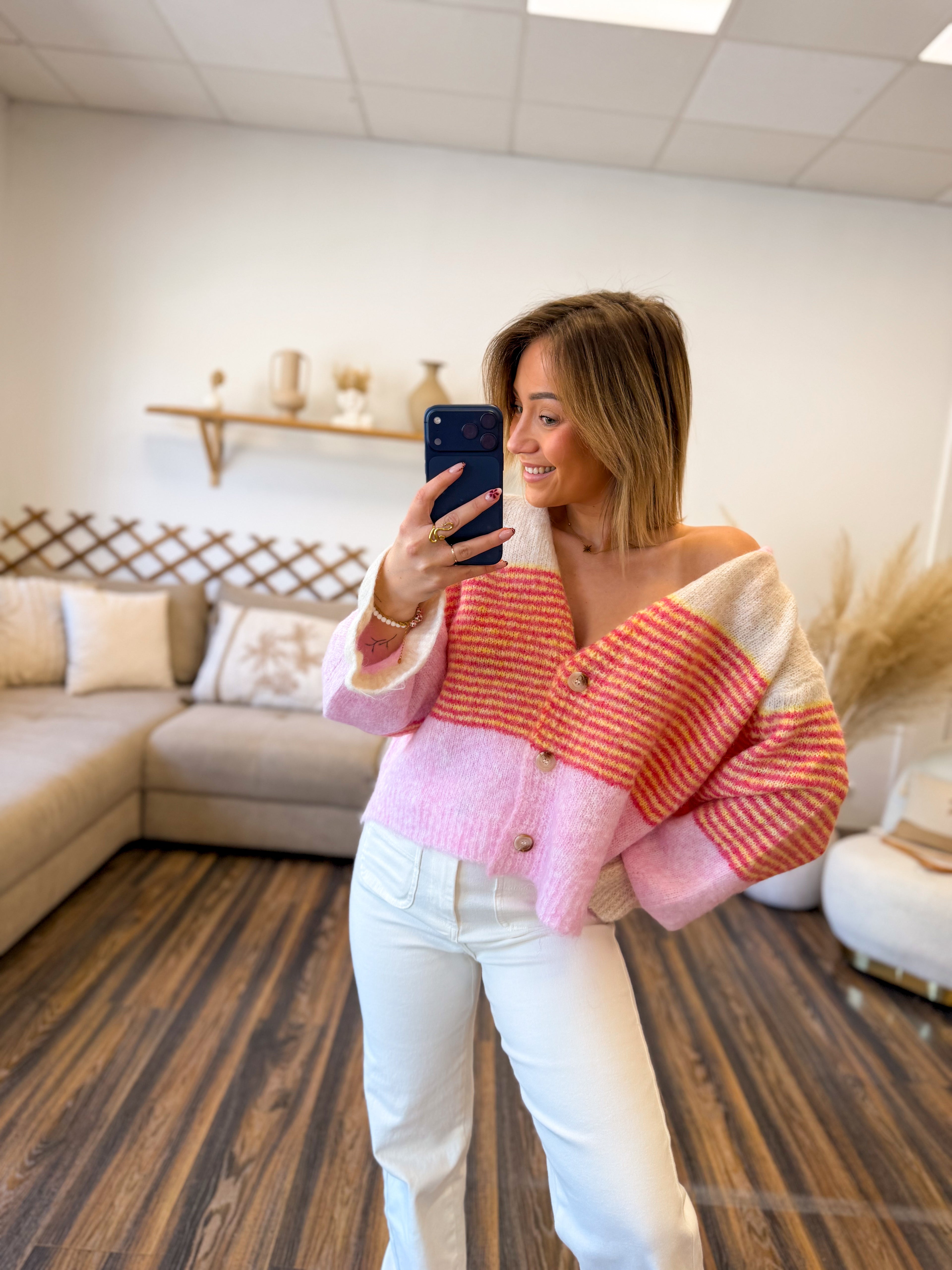 GILET MULTICOLORE