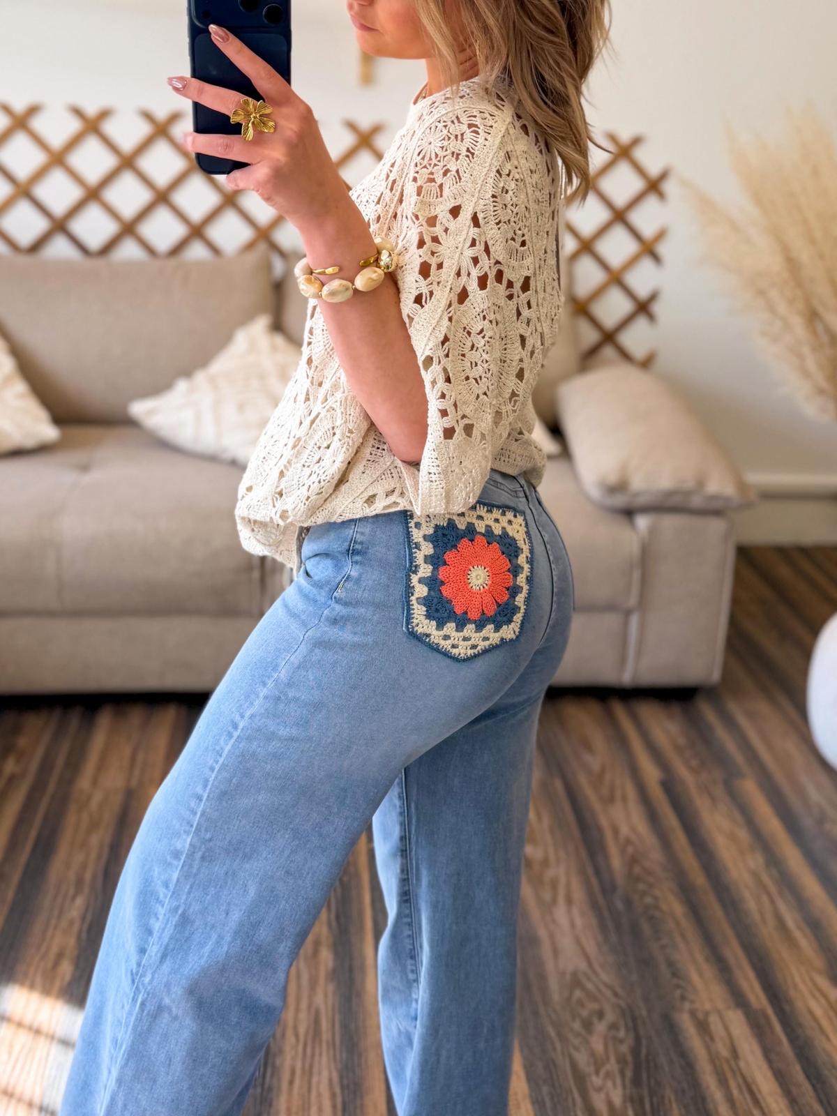 JEAN BRODEE WIDE LEG