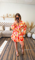 ROBE SHORT MULTICOLORE