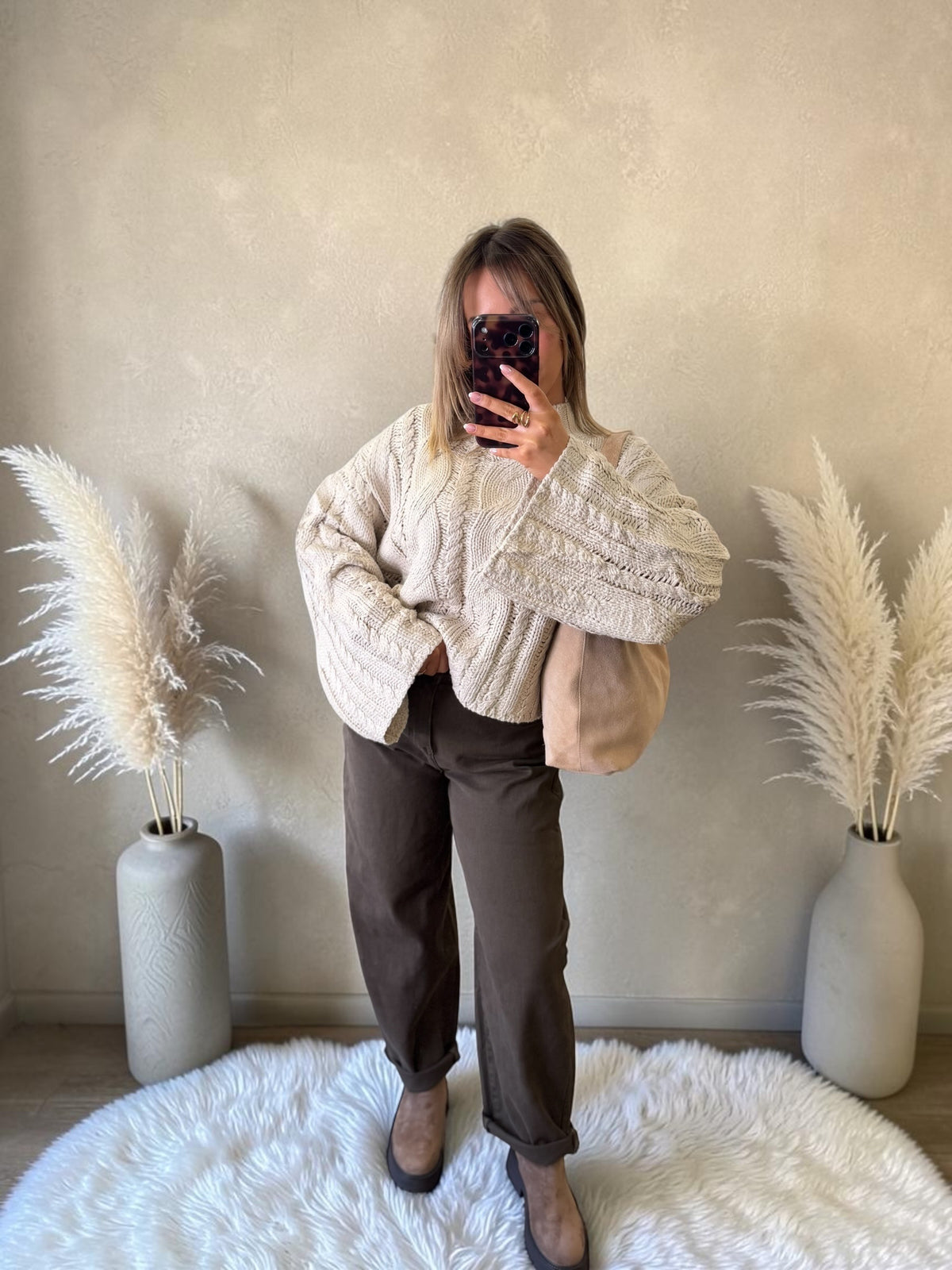 PULL BEIGE PETRONIE