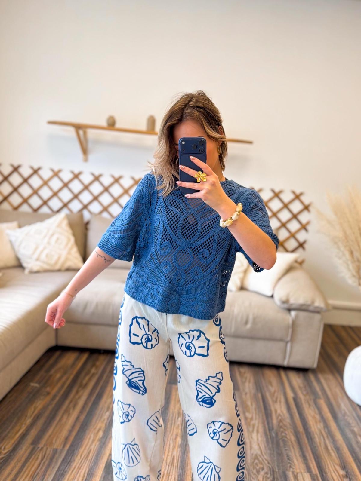 PANTALON COQUILLAGE