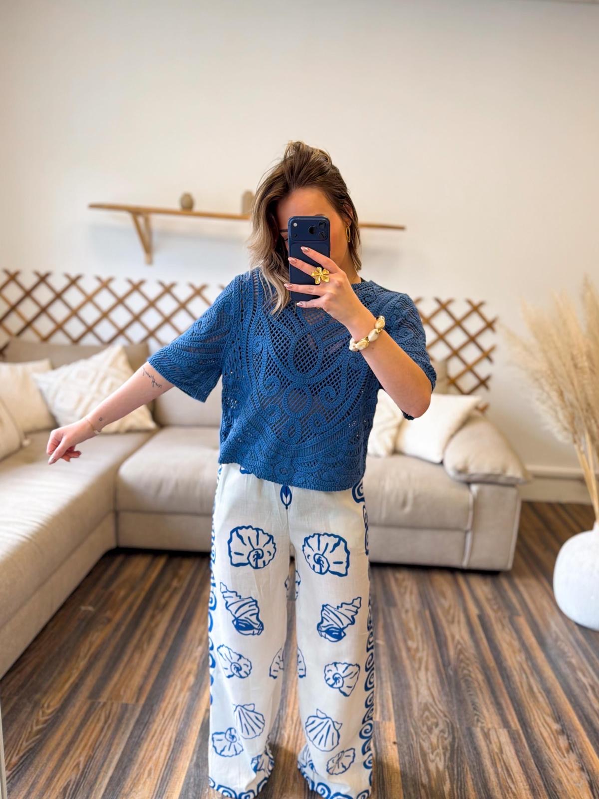 PANTALON COQUILLAGE