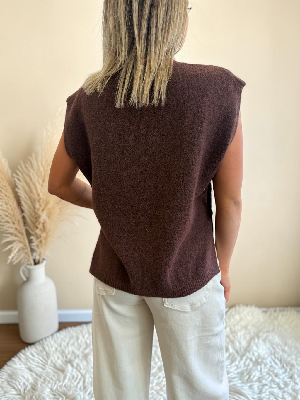 GILET MARRON GWEN