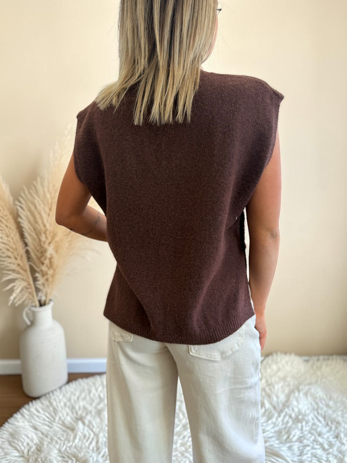 GILET MARRON GWEN
