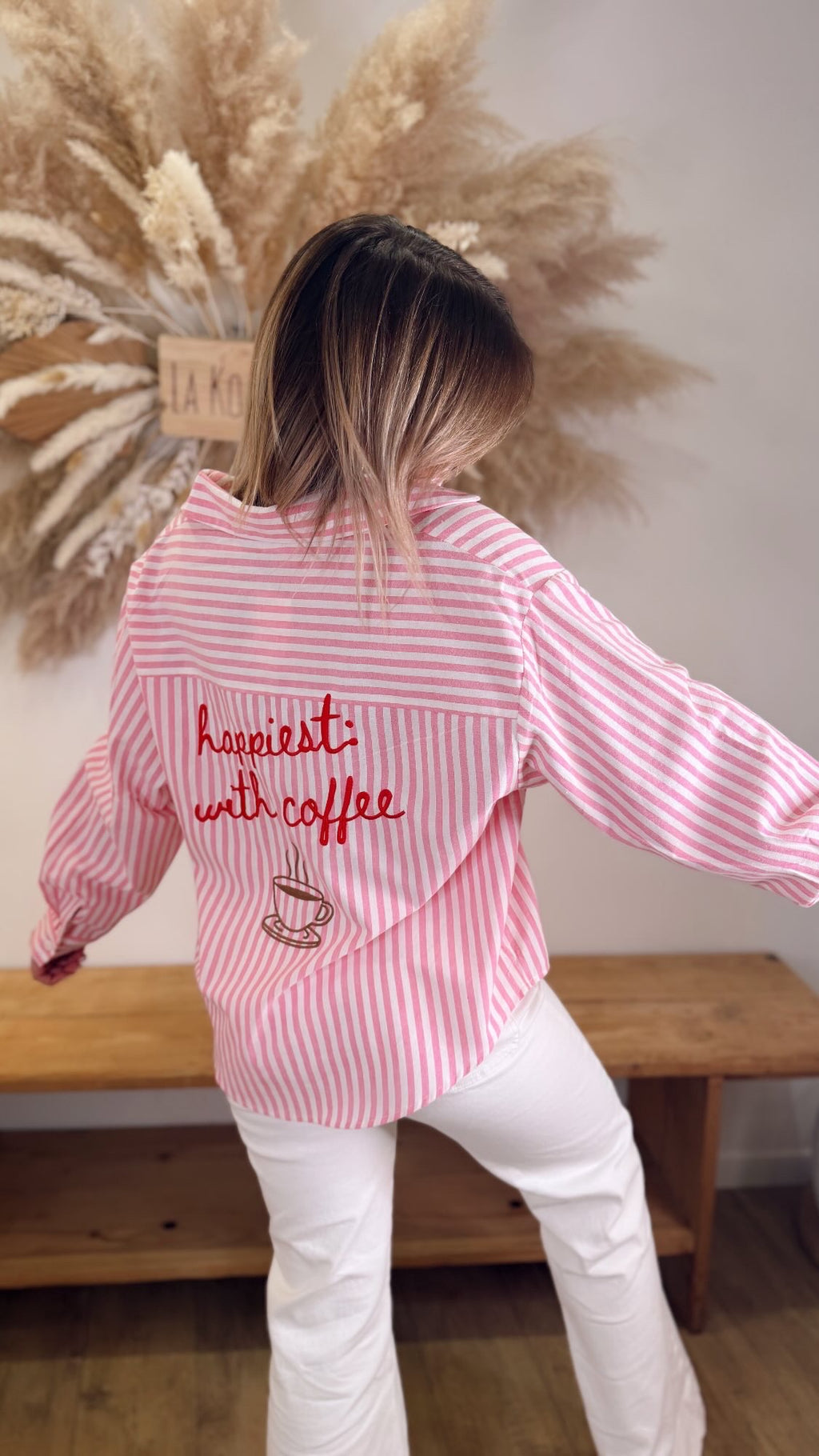 CHEMISE ROSE COFFEE